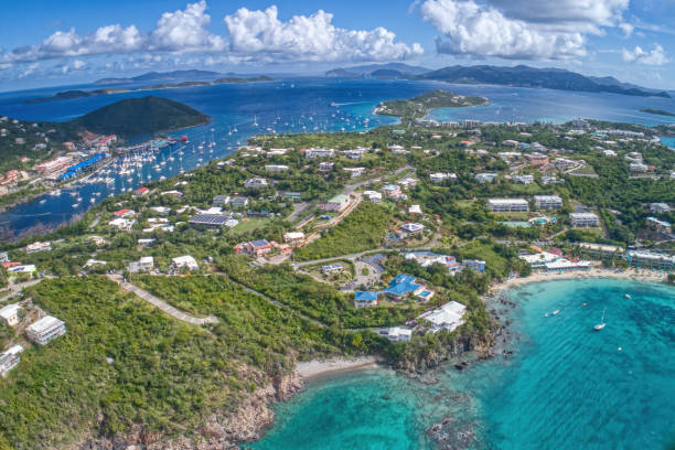 istock Public Beach near Red Hook, US virgin Islands 1468972213