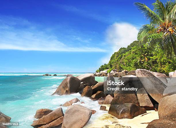 Blue Lagoon Stock Photo - Download Image Now - Beach, Horizontal, Indian Ocean