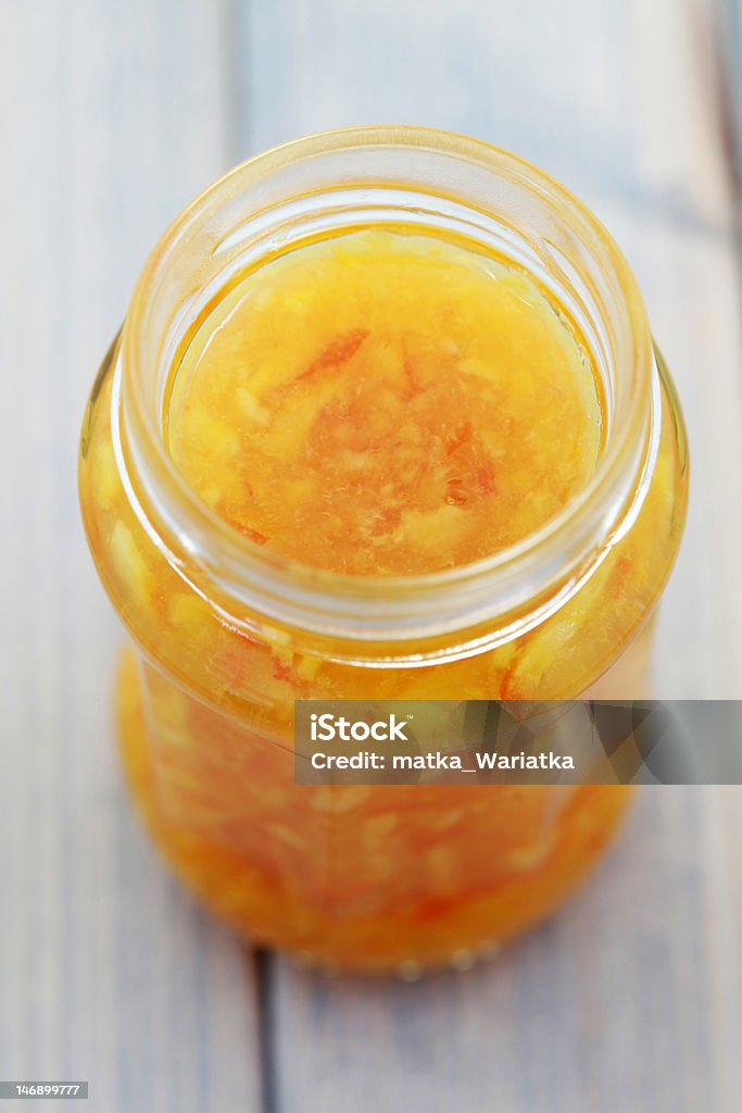 Marmellata di arancia - Foto stock royalty-free di Alimentazione sana