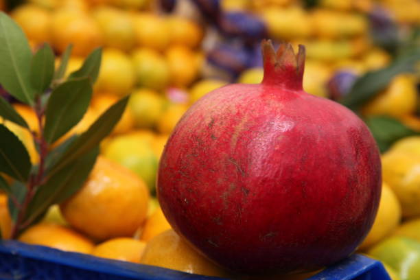 Pomegranate, fruits, juice, sweet, market, bazaar, red, organic