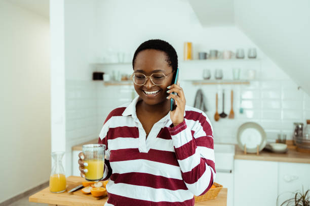 istock Shot of a young woman using her smartphone 1469006334