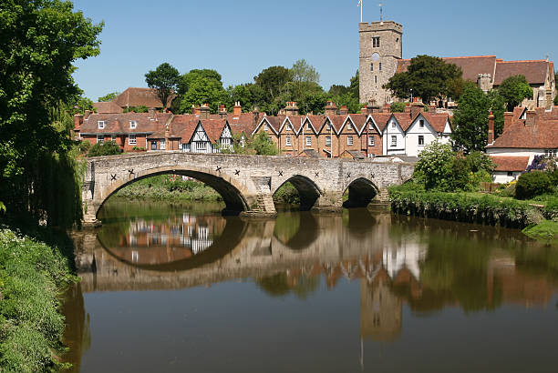 istock Lake next to Aylesford in Kent 146900684