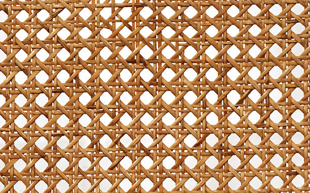 Tan woven texture stock photo