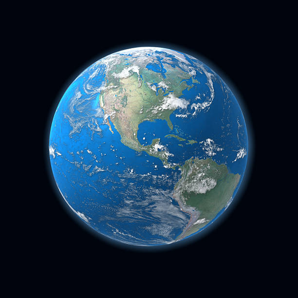 istock high detailed Earth map, america, usa 146901014