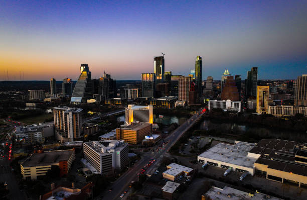 istock Austin Texas Classic South Congress Cityscape View 1469014115