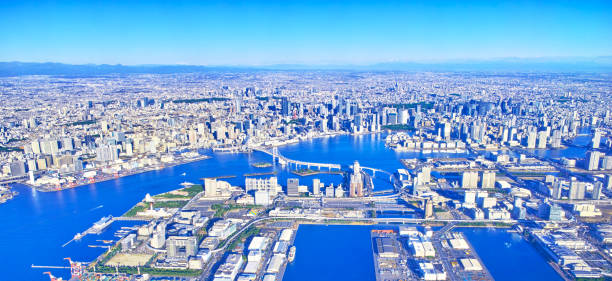 istock Panoramic view of central Tokyo 1469014960