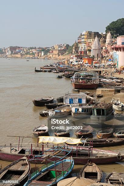 Photo libre de droit de Fleuve Gange banque d'images et plus d'images libres de droit de Architecture - Architecture, Asie, Bâtiment vu de l'extérieur