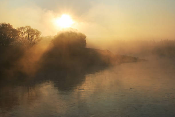 istock The foggy river 146901644