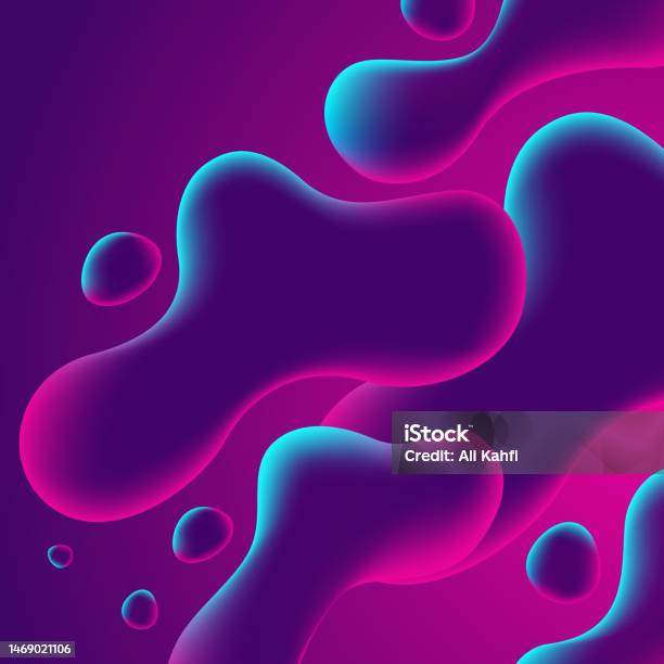 Liquid Solution Color Gradient Modern Liquid Gradient Colors Abstract Background Stock Illustration ...