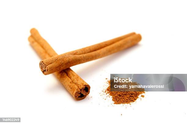 Cinnamon Sticks Stock Photo - Download Image Now - Cinnamon, Cut Out, Dry