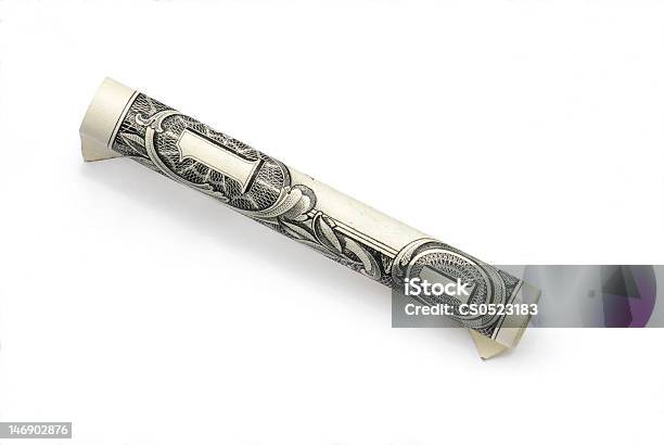 Rolled Money Stock Photo - Download Image Now - Cigarette, Concepts, Concepts & Topics