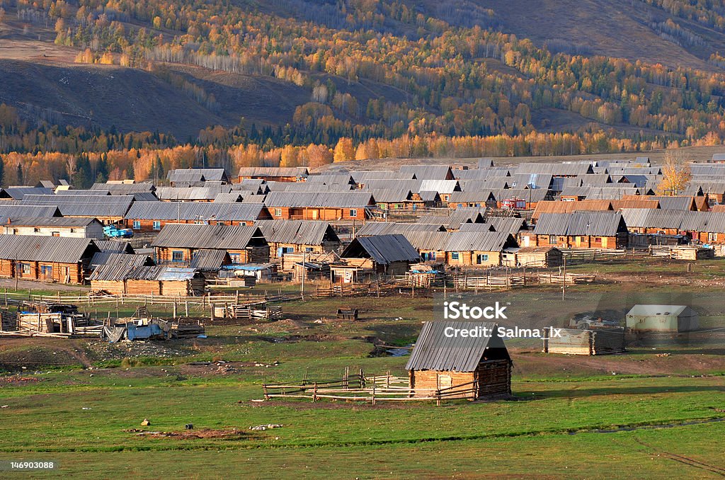 Nomads'Village - Lizenzfrei Außenaufnahme von Gebäuden Stock-Foto