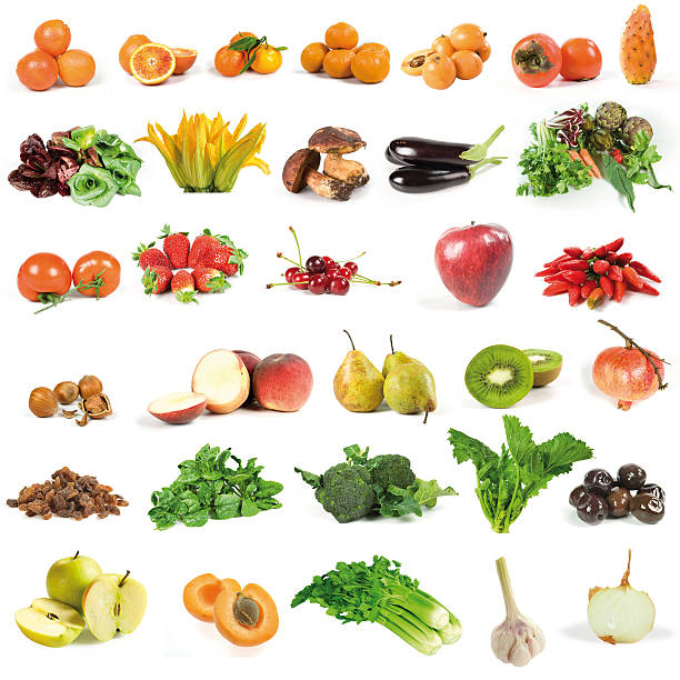 istock Fruits and vegetables diagrams 146903415