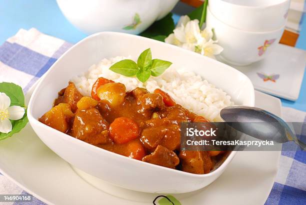 Japanese Curry Z Ryżem - zdjęcia stockowe i więcej obrazów Azja - Azja, Bez ludzi, Biały