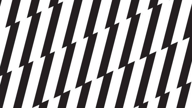 Seamless black and white lighting pattern vector EPS 10, .ai zigzag stock illustrations