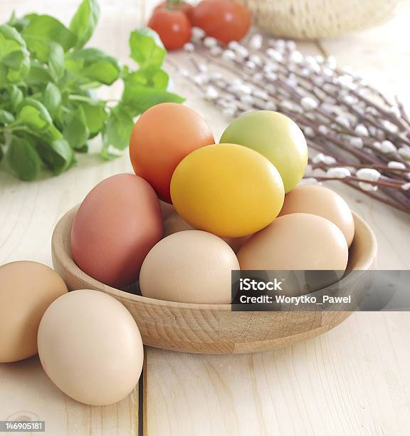 Wielkanoc Jajka - zdjęcia stockowe i więcej obrazów Barwnik - Barwnik, Bez ludzi, Czerwony