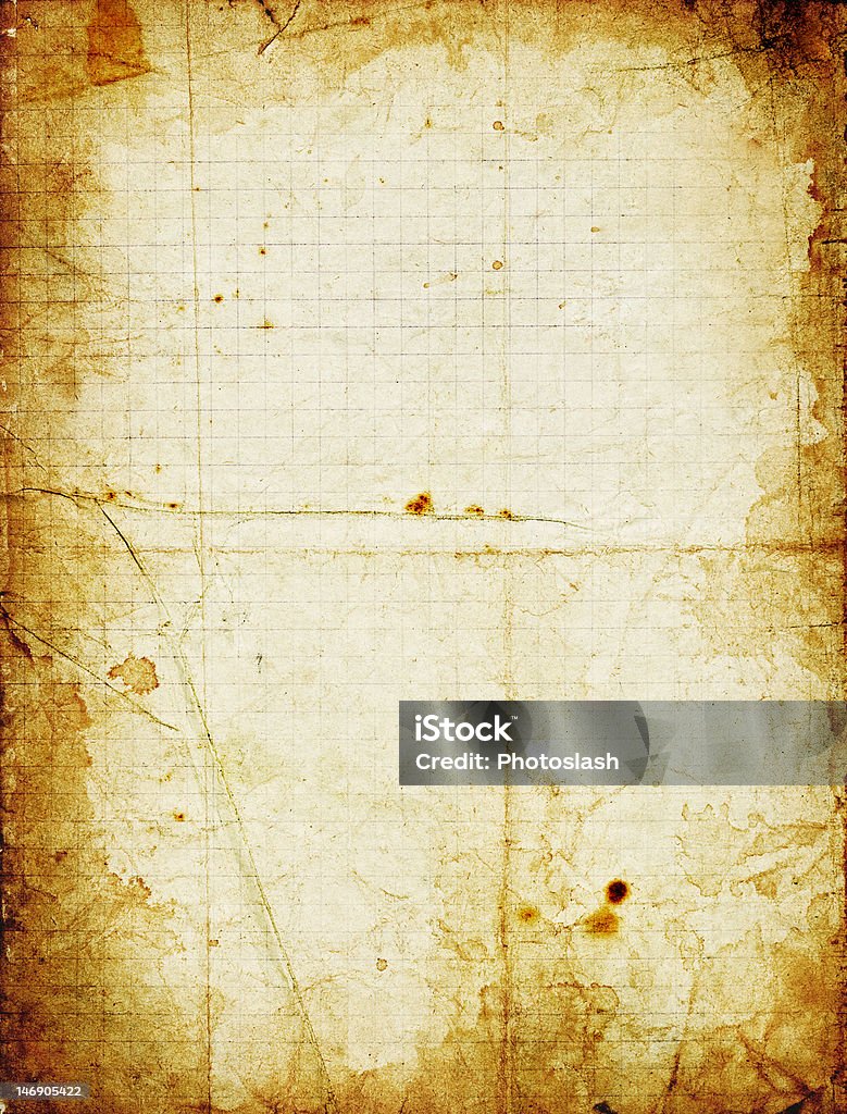 Quadrati di carta Grunge con telaio di legno scuro - Foto stock royalty-free di Antico - Vecchio stile