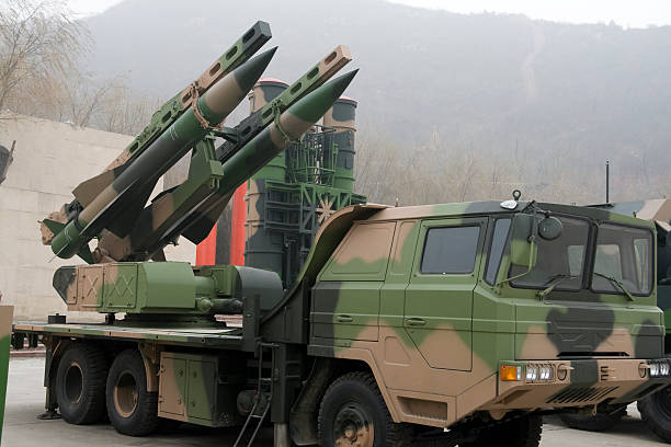 istock ground-to-air missile vehicle 146906076