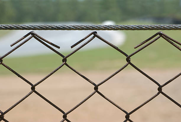istock Detail of rusty wire fence 146906582
