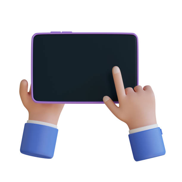 istock 3d illustration, Tablet computer that shows detailed information clearly, complete and processed quickly and comfortable to use 1469066769