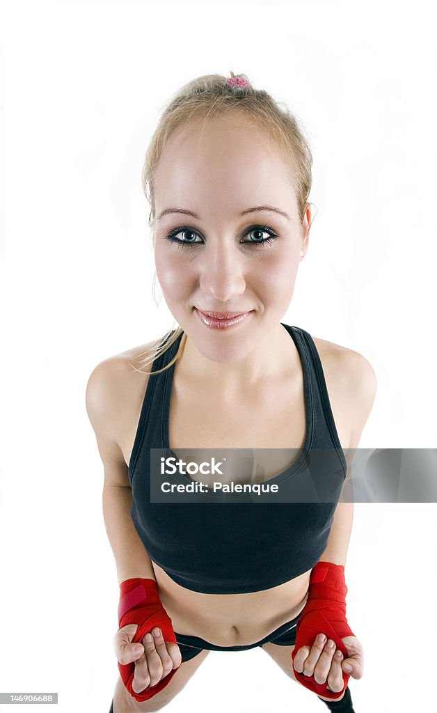 Schöne junge sexy Mädchen in fitness-Kleidung - Lizenzfrei Aktiver Lebensstil Stock-Foto