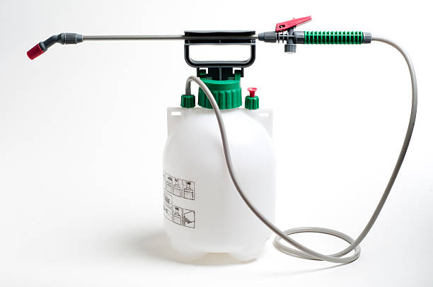 istock Large spray container and nozzle used for spraying chemicals 146906914