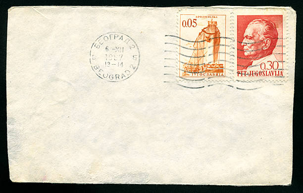 istock vintage envelope from Yugoslavia 146906915