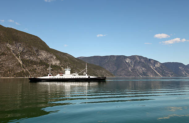 istock Ferry crossing Sognefjord in Norway 146907126