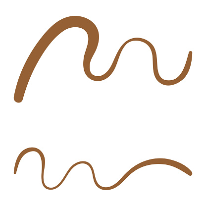 Simple Line Visuals Simple Lines Vector Decorative Elements Stock Illustration - Download ...