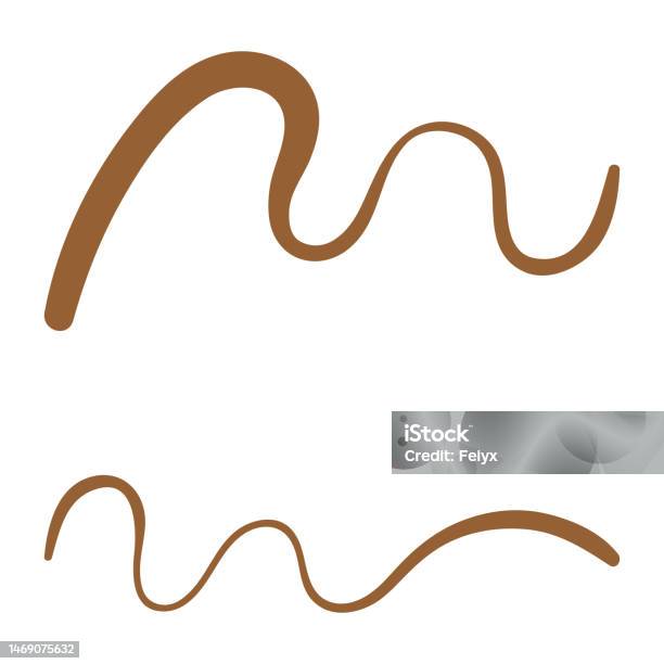 Simple Line Object Simple Lines Vector Decorative Elements Stock Illustration - Download ...