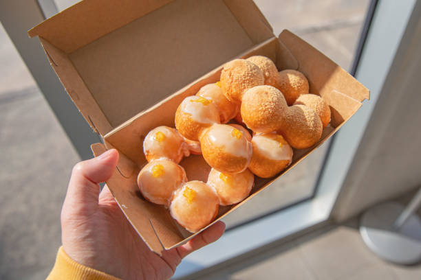 Delightful Japanese Yuzu Mochinut Donuts