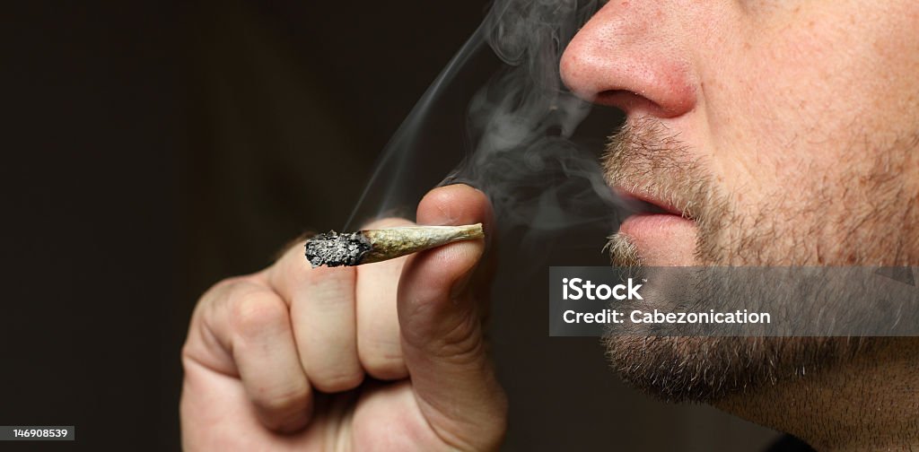 De fumar pot - Royalty-free Fumar Foto de stock