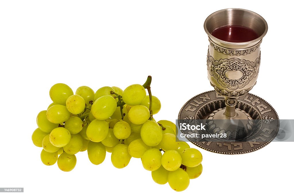 cup and grape ritual cup and grape on white background Cute Stock Photo