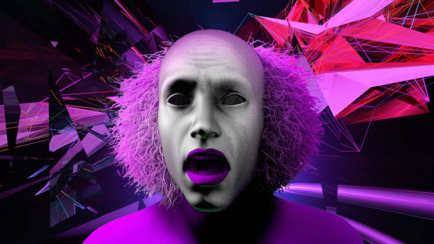istock Marginal Rock Singer on Abstract Background 1469090043