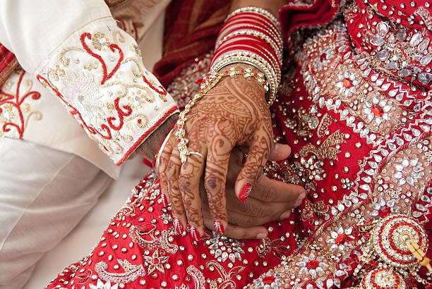 istock Indian Bride and Groom 146909693
