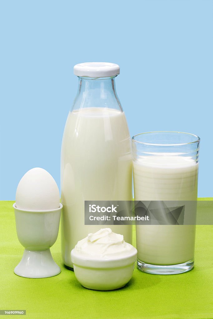Milchprodukte - Lizenzfrei Ei Stock-Foto