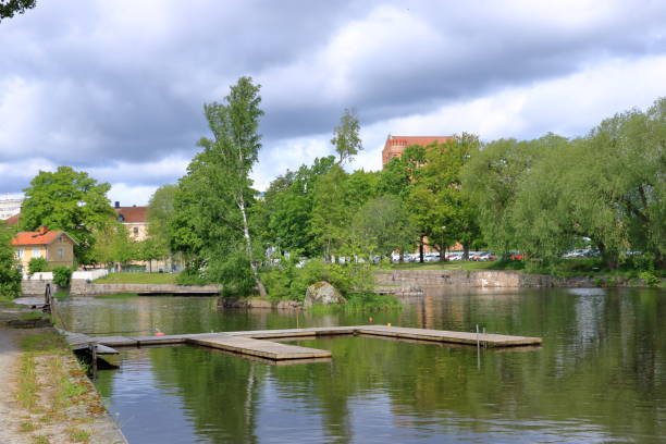 istock River Svartan downtown Orebro in Sweden 1469099798