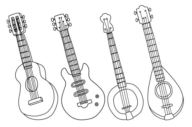 90 Cartoon Of The Guitar Pick Illustrations & Clip Art - iStock