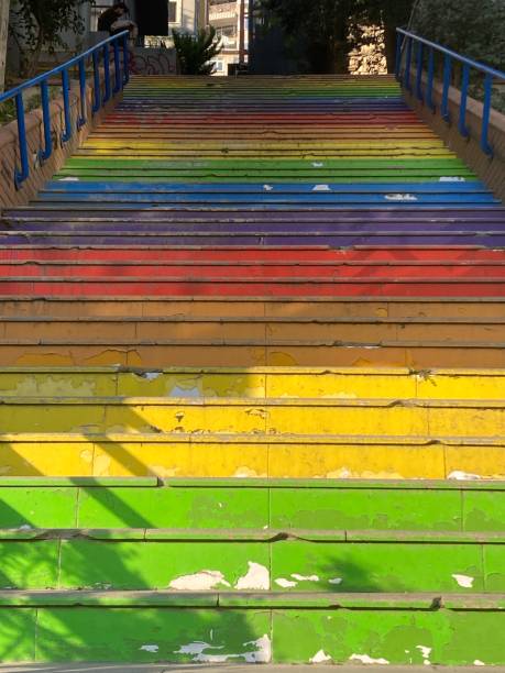 istock Turkey - Istanbul - colorful stairs 1469108154