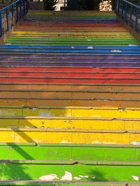 istock Turkey - Istanbul - colorful stairs 1469108174