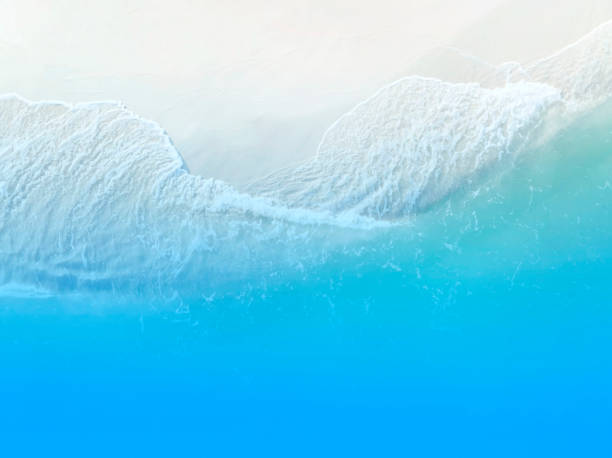 istock The tropical Summer with wave water as white sand beach background 1469111845