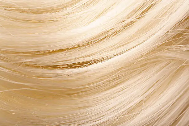 long blond hair as background