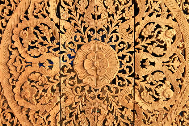 istock Thai Wood carving 146911649