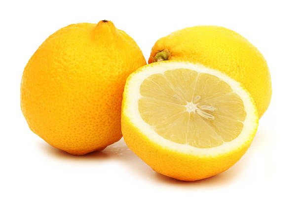 Lemones Stock Photo - Download Image Now - Citrus Fruit, Close-up