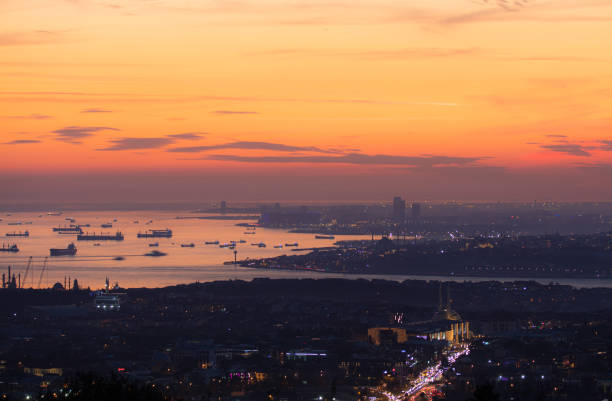 Istanbul  is the largest city in Turkey, serving as the country's economic, cultural and historic hub.The city straddles the Bosporus strait, lying in both Europe and Asia, and has a population of over 17 million residents, comprising 21% of the population of Turkey.