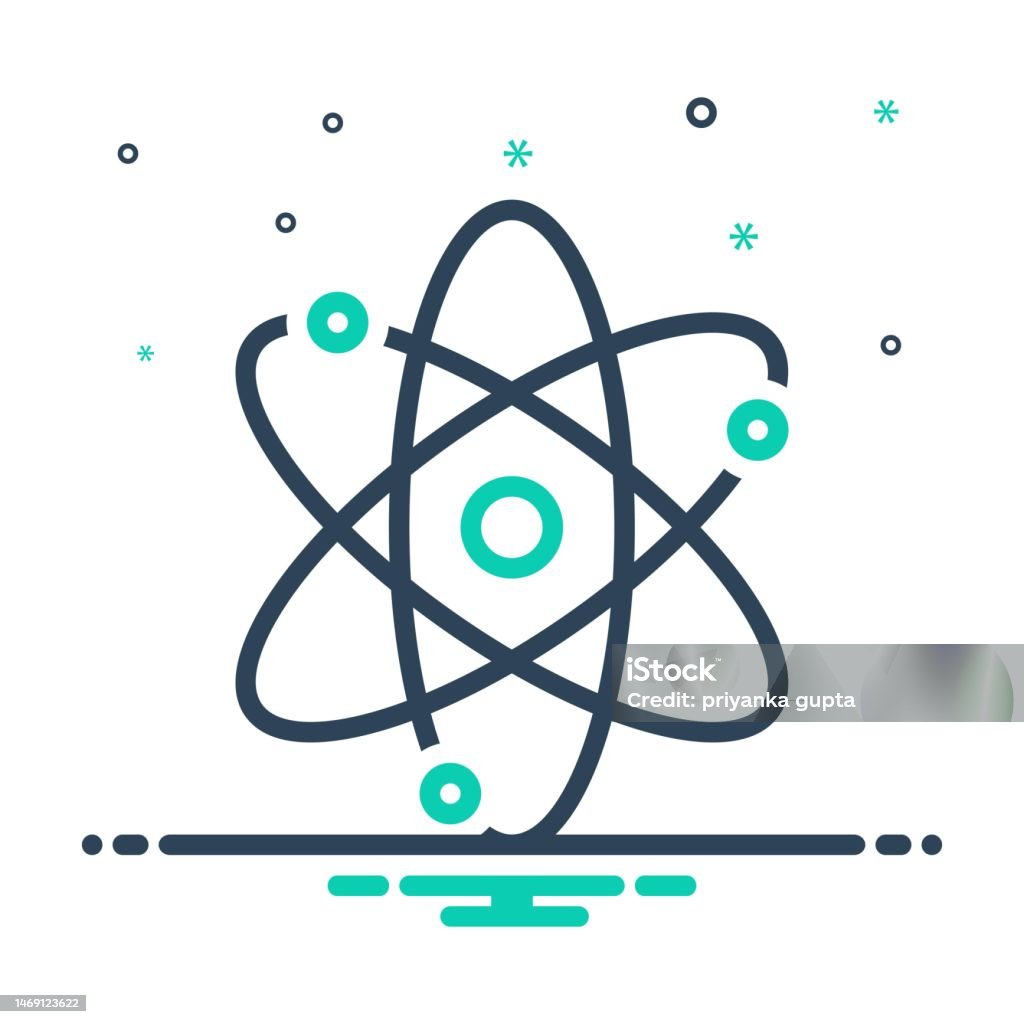 Atomic Particles Vector Atom Particle Stock Illustration - Download Image Now - Atom, Built ...