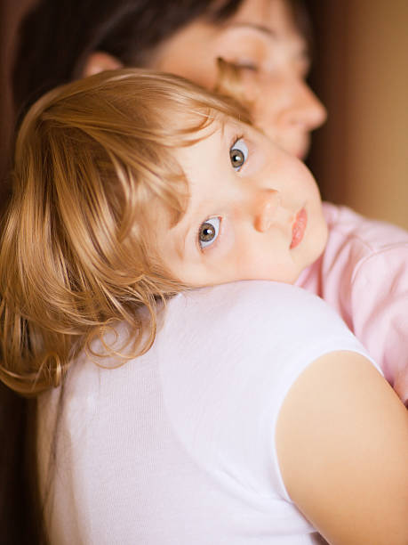 Mother with child stock photo