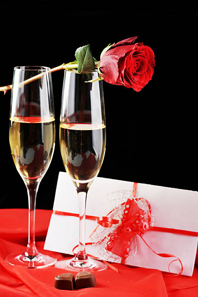 istock champagne  and letter 146913137