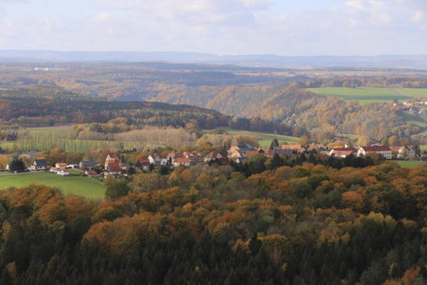 istock Golden autumn in Saxon Switzerland 1469131681