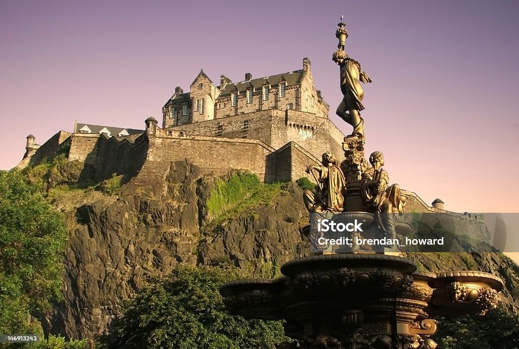 Edinburgh Castle Edinburgh Castle at sunset as viewed from Princes Street Gardens Edinburgh Castle Stock Photo Edinburgh Castle Edinburgh Castle at sunset as viewed from Princes Street Gardens Edinburgh Castle Stock Photo